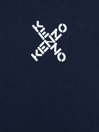 Тёмно-Синее платье KENZO: фото 5 - Invogue