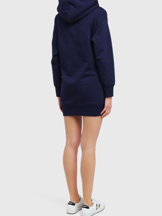 Тёмно-Синее платье KENZO: фото 2 - Invogue