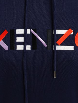 Тёмно-Синее платье KENZO: фото 5 - Invogue