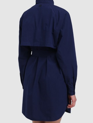 Тёмно-Синее платье KENZO: фото 4 - Invogue