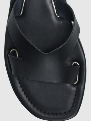 Чёрные шлепанцы KENZO: фото 4 - Invogue