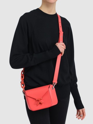 Коралловая сумка KENZO: фото 2 - Invogue