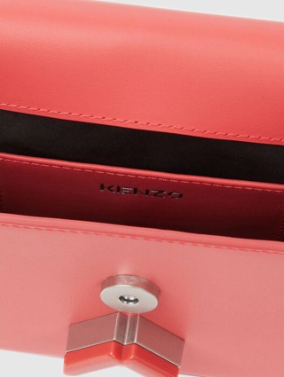 Коралловая сумка KENZO: фото 6 - Invogue