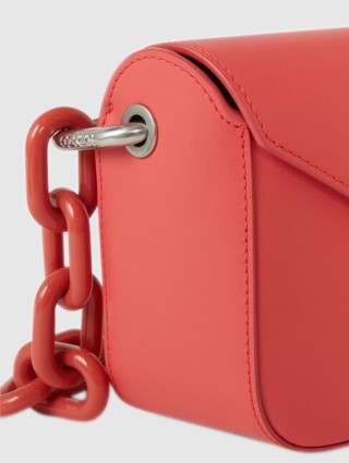 Коралловая сумка KENZO: фото 5 - Invogue