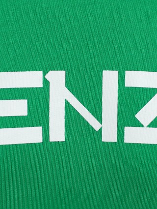 Зелёный свитшот KENZO: фото 5 - Invogue