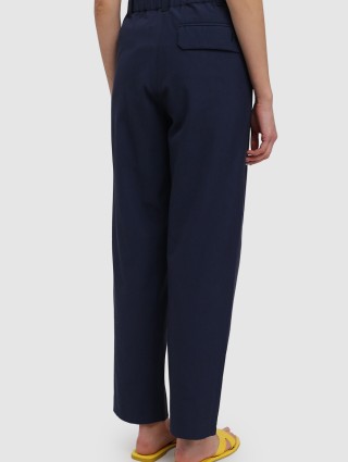 Тёмно-синие брюки KENZO: фото 4 - Invogue