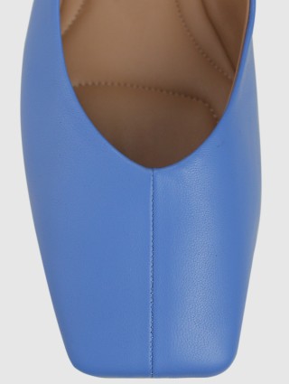 Синие балетки MAX&CO: фото 4 - Invogue