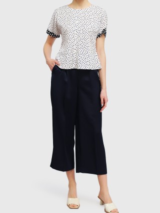 Чёрные брюки MAX&CO: фото 1 - Invogue