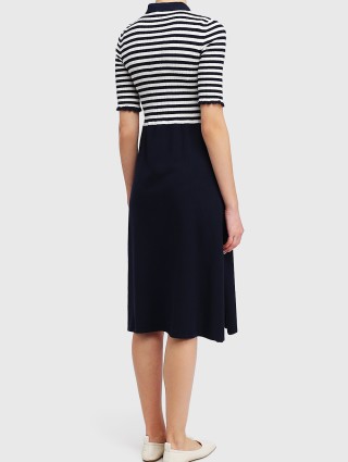 Тёмно-Синее платье MAX&CO: фото 2 - Invogue