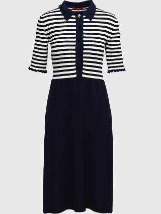 Тёмно-Синее платье MAX&CO: фото - Invogue