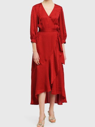 Красное платье MAX&CO: фото 1 - Invogue