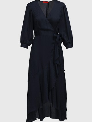 Тёмно-Синее платье MAX&CO: фото - Invogue