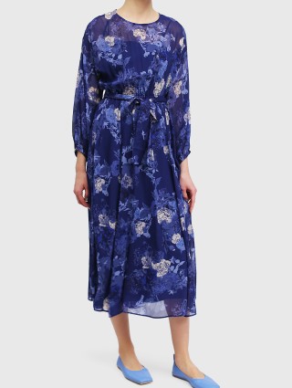 Синее платье MAX&CO: фото 1 - Invogue