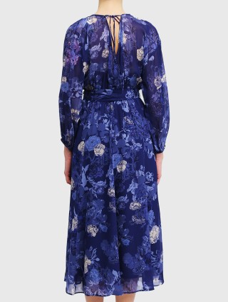 Синее платье MAX&CO: фото 4 - Invogue