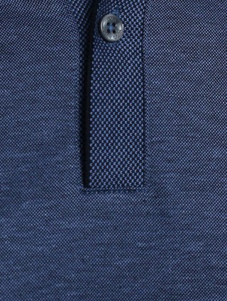 Синее  поло BOSS: фото 5 - Invogue