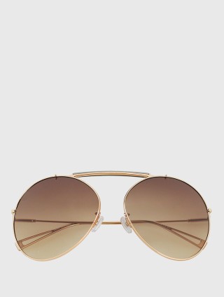 Серые очки MAX MARA: фото - Invogue