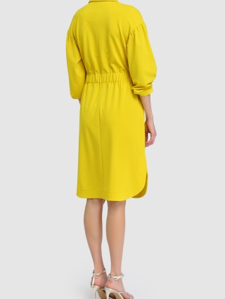 Жовта сукня MARC CAIN : фото 2 - Invogue