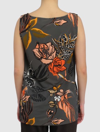 Сірий топ MARC CAIN : фото 4 - Invogue