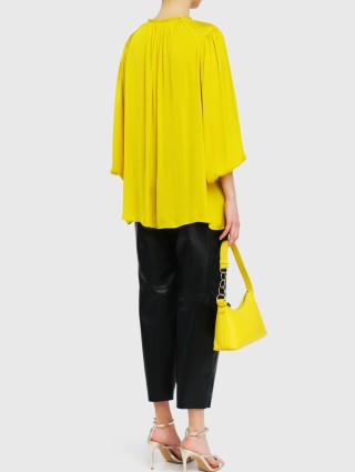 Жёлтая блуза MARC CAIN: фото 2 - Invogue