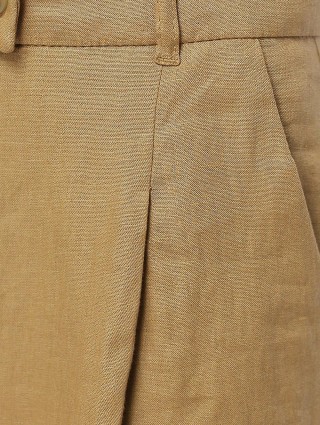 Бежевые брюки MARELLA: фото 6 - Invogue