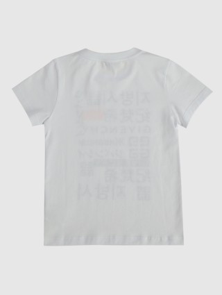 Белая футболка GIVENCHY KIDS: фото 1 - Invogue