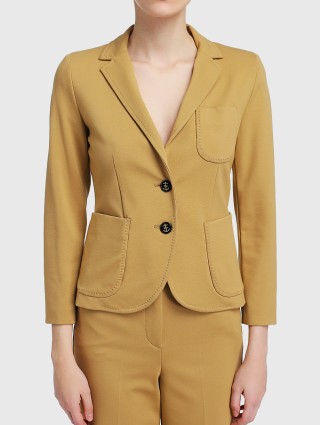 Бежевый пиджак MARELLA: фото 3 - Invogue