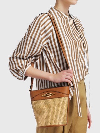 Бежевая сумка MARELLA: фото 2 - Invogue