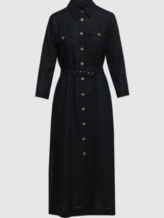 Чёрное платье MARELLA: фото - Invogue