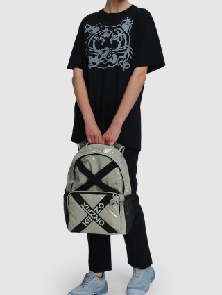 Чёрная футболка KENZO: фото 1 - Invogue