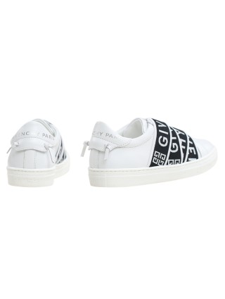 Белые кеды GIVENCHY KIDS: фото 2 - Invogue
