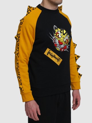 Чорний світшот KENZO : фото 2 - Invogue