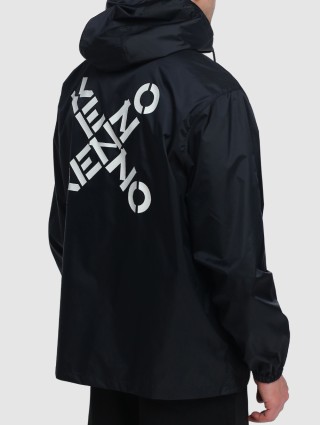 Чёрная куртка KENZO: фото 3 - Invogue