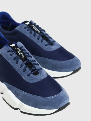 Синие сникерсы WEEKEND MAX MARA: фото 3 - Invogue