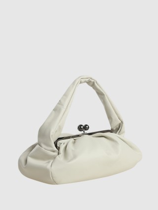 Кремовий клатч WEEKEND ACCESSORIES : фото 2 - Invogue