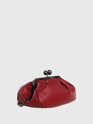 Бордовый клатч WEEKEND ACCESSORIES: фото 2 - Invogue