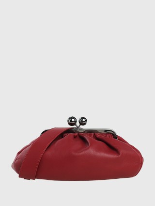 Бордовый клатч WEEKEND ACCESSORIES: фото - Invogue