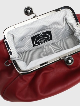 Бордовый клатч WEEKEND ACCESSORIES: фото 4 - Invogue