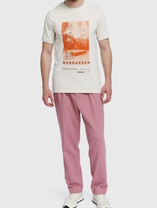 Біла футболка BOSS : фото 1 - Invogue