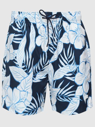 Синие шорты пляж BOSS: фото - Invogue