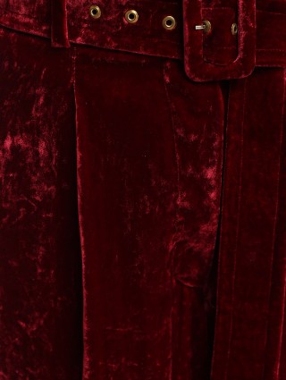 Бордові брюки SPORTMAX : фото 4 - Invogue