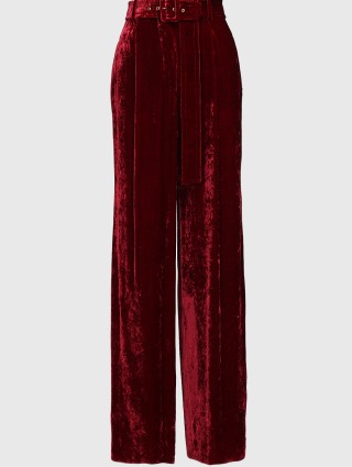 Бордові брюки SPORTMAX : фото - Invogue