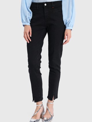 Чёрные джинсы MAX&CO: фото 2 - Invogue
