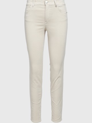 Кремовые джинсы MARC CAIN: фото - Invogue