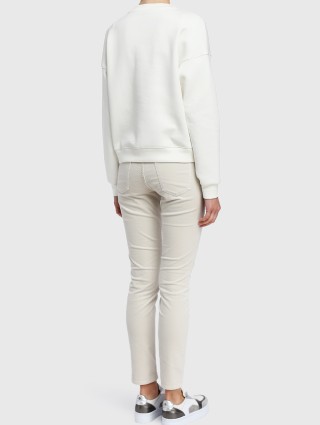 Кремовые джинсы MARC CAIN: фото 3 - Invogue