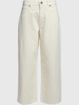 Молочные брюки WEEKEND MAX MARA: фото - Invogue