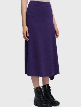 Фиолетовая юбка KENZO: фото 2 - Invogue