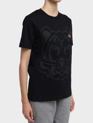 Чорна футболка KENZO : фото 2 - Invogue