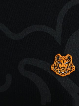 Чорна футболка KENZO : фото 4 - Invogue