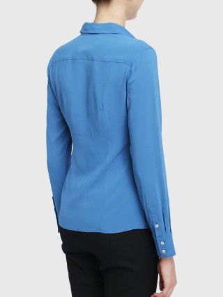 Блакитна сорочка MARELLA : фото 3 - Invogue