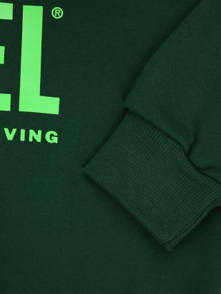 Зелена кофта DIESEL KIDS : фото 5 - Invogue